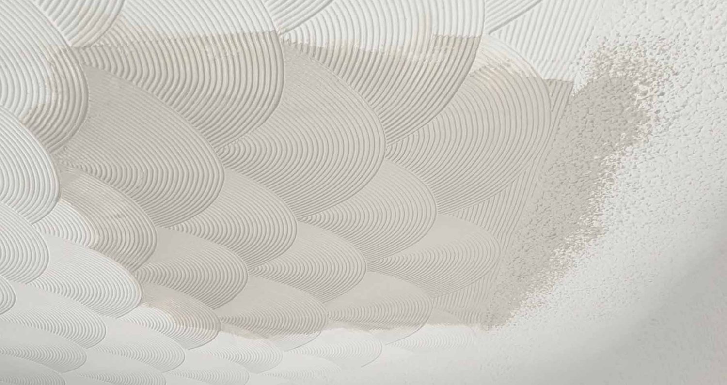 Artex ceiling pattern by Callaghan Plastering
