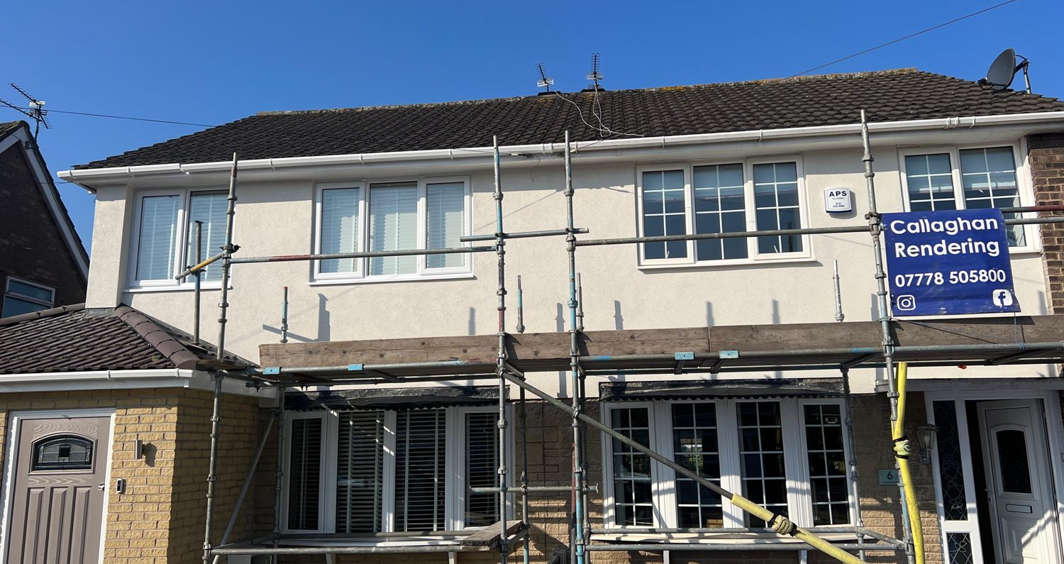 Home improvement and rendering project in Maghull